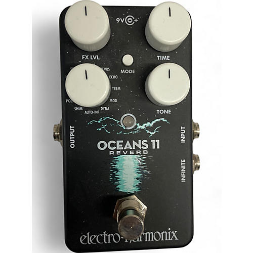 Electro-Harmonix Used Electro-Harmonix Oceans 11  Reverb Effect Pedal