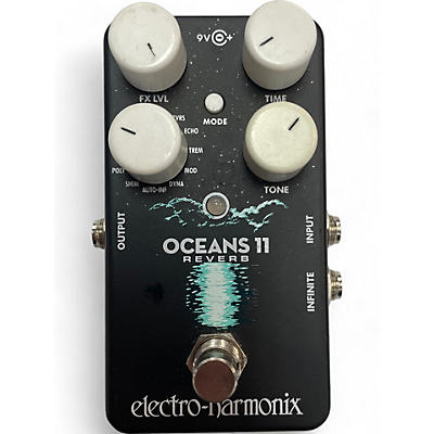 Electro-Harmonix Used Electro-Harmonix Oceans 11  Reverb Effect Pedal