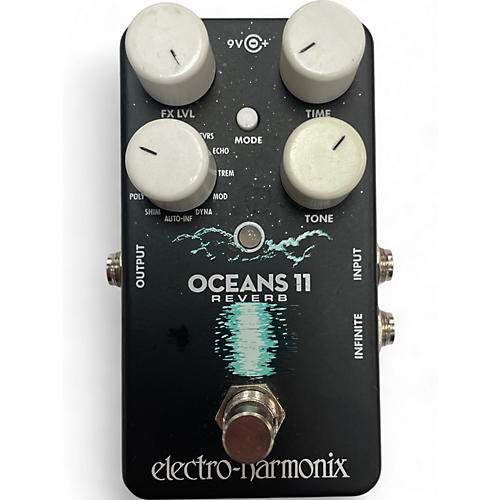 Electro-Harmonix Used Electro-Harmonix Oceans 11  Reverb Effect Pedal