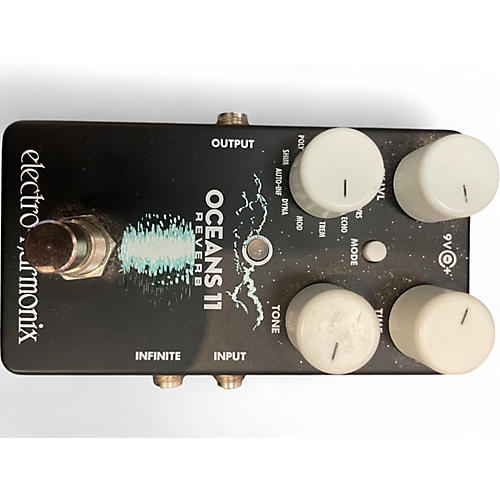 Electro-Harmonix Used Electro-Harmonix Oceans 11  Reverb Effect Pedal