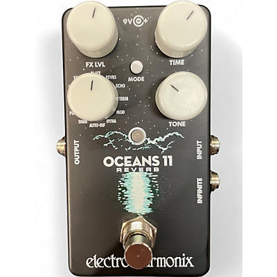 Electro-Harmonix Used Electro-Harmonix Oceans 11  Reverb Effect Pedal