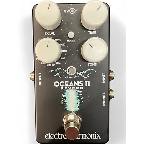 Electro-Harmonix Used Electro-Harmonix Oceans 11  Reverb Effect Pedal