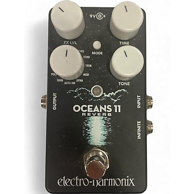 Electro-Harmonix Used Electro-Harmonix Oceans 11  Reverb Effect Pedal