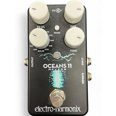 Used Electro-Harmonix Oceans 11  Reverb Effect Pedal