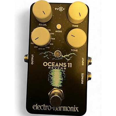 Used Electro-Harmonix Oceans 11  Reverb Effect Pedal