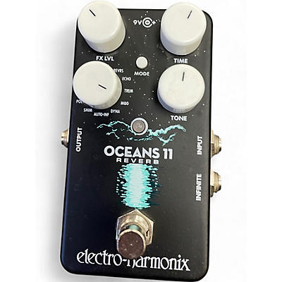 Used Electro-Harmonix Oceans 11  Reverb Effect Pedal