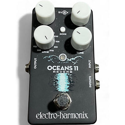 Used Electro-Harmonix Oceans 11  Reverb Effect Pedal