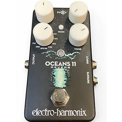 Used Electro-Harmonix Oceans 11  Reverb Effect Pedal