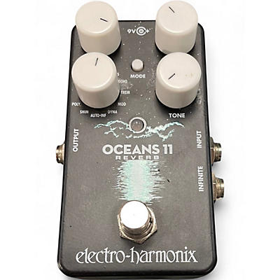 Used Electro-Harmonix Oceans 11  Reverb Effect Pedal