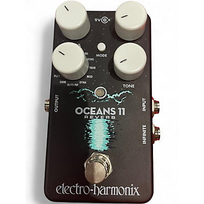 Used Electro-Harmonix Oceans 11  Reverb Effect Pedal