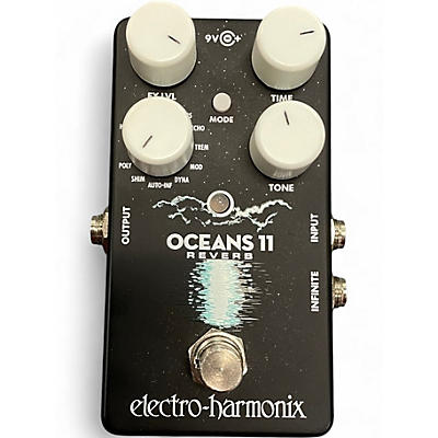 Used Electro-Harmonix Oceans 11  Reverb Effect Pedal