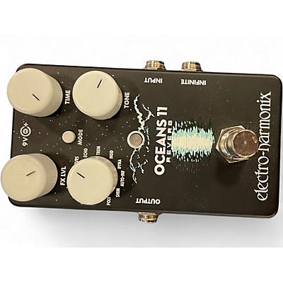 Used Electro-Harmonix Oceans 11  Reverb Effect Pedal