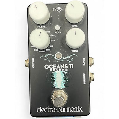 Used Electro-Harmonix Oceans 11  Reverb Effect Pedal