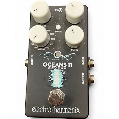Used Electro-Harmonix Oceans 11  Reverb Effect Pedal