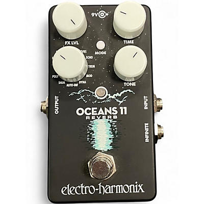 Used Electro-Harmonix Oceans 11  Reverb Effect Pedal
