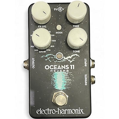 Used Electro-Harmonix Oceans 11  Reverb Effect Pedal