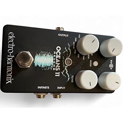 Used Electro-Harmonix Oceans 11  Reverb Effect Pedal