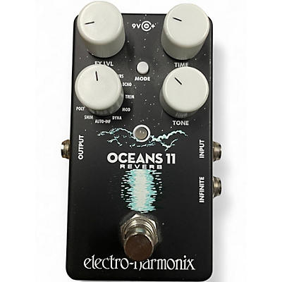 Used Electro-Harmonix Oceans 11  Reverb Effect Pedal