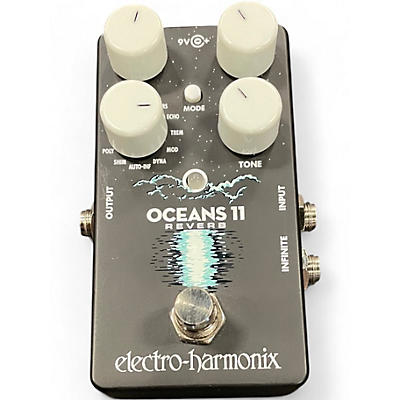 Used Electro-Harmonix Oceans 11  Reverb Effect Pedal