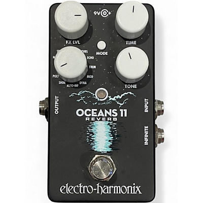 Used Electro-Harmonix Oceans 11  Reverb Effect Pedal