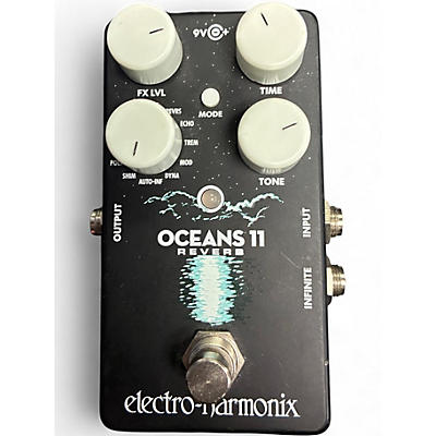 Used Electro-Harmonix Oceans 11  Reverb Effect Pedal