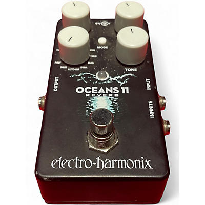 Used Electro-Harmonix Oceans 11  Reverb Effect Pedal