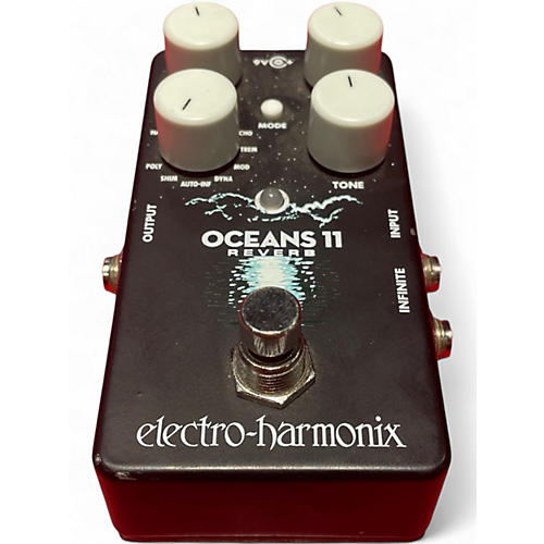 Used Electro-Harmonix Oceans 11  Reverb Effect Pedal