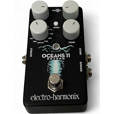 Used Electro-Harmonix Oceans 11  Reverb Effect Pedal