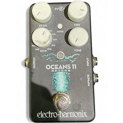 Used Electro-Harmonix Oceans 11  Reverb Effect Pedal