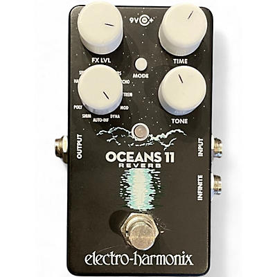 Used Electro-Harmonix Oceans 11  Reverb Effect Pedal