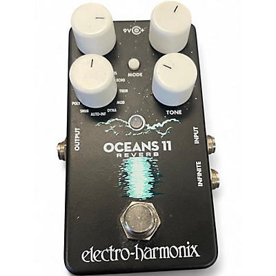 Used Electro-Harmonix Oceans 11  Reverb Effect Pedal