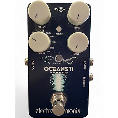 Used Electro-Harmonix Oceans 11  Reverb Effect Pedal
