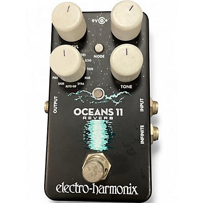 Used Electro-Harmonix Oceans 11  Reverb Effect Pedal