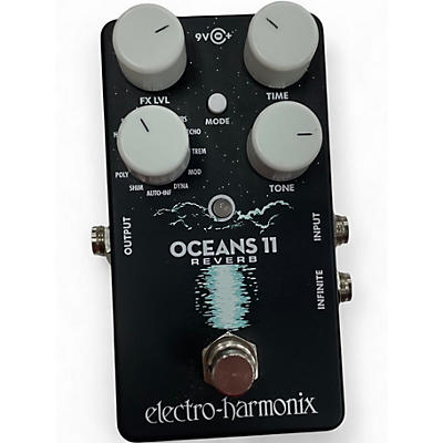 Used Electro-Harmonix Oceans 11  Reverb Effect Pedal