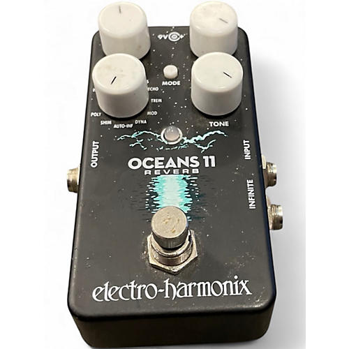 Used Electro-Harmonix Oceans 11  Reverb Effect Pedal