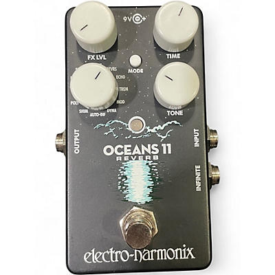 Used Electro-Harmonix Oceans 11  Reverb Effect Pedal