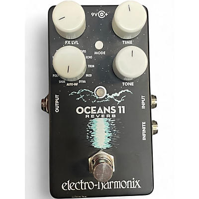 Used Electro-Harmonix Oceans 11  Reverb Effect Pedal