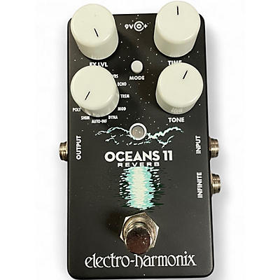 Used Electro-Harmonix Oceans 11  Reverb Effect Pedal
