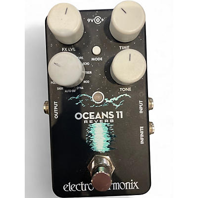 Used Electro-Harmonix Oceans 11  Reverb Effect Pedal