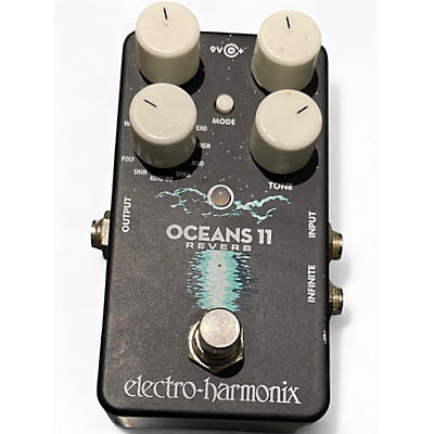 Used Electro-Harmonix Oceans 11  Reverb Effect Pedal