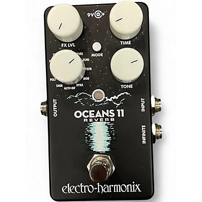 Used Electro-Harmonix Oceans 11  Reverb Effect Pedal