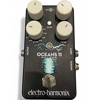 Used Electro-Harmonix Oceans 11  Reverb Effect Pedal