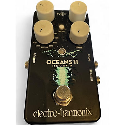 Used Electro-Harmonix Oceans 11  Reverb Effect Pedal