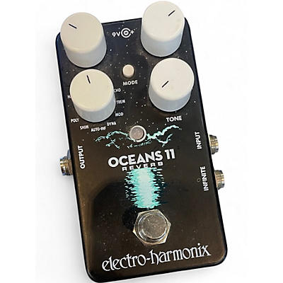 Used Electro-Harmonix Oceans 11  Reverb Effect Pedal