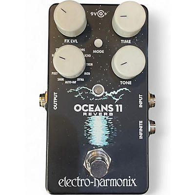 Used Electro-Harmonix Oceans 11  Reverb Effect Pedal