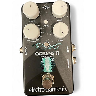 Used Electro-Harmonix Oceans 11  Reverb Effect Pedal