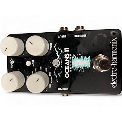 Used Electro-Harmonix Oceans 11  Reverb Effect Pedal