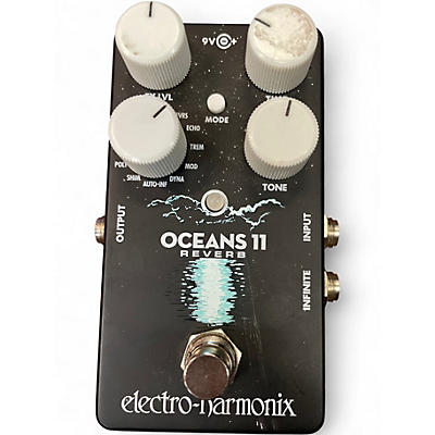 Used Electro-Harmonix Oceans 11  Reverb Effect Pedal