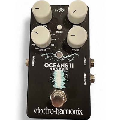 Used Electro-Harmonix Oceans 11  Reverb Effect Pedal