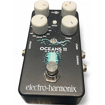 Used Electro-Harmonix Oceans 11  Reverb Effect Pedal